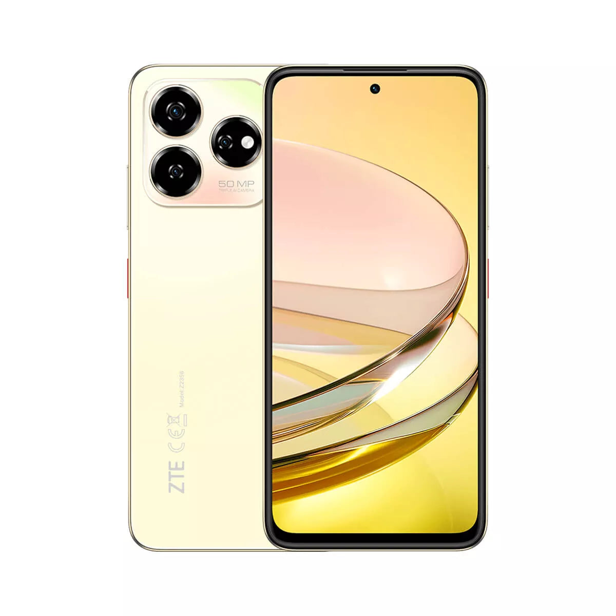 ZTE Nubia V60 - 256GB - 6GB Ram - 6.6 inch | Champagne Gold ZTE Nubia V60 - 256GB - 6GB Ram - 6.6 inch | Champagne Gold